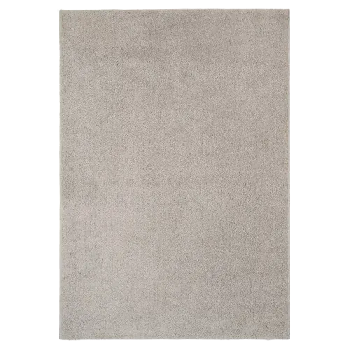 Glint silver shaggy rug.